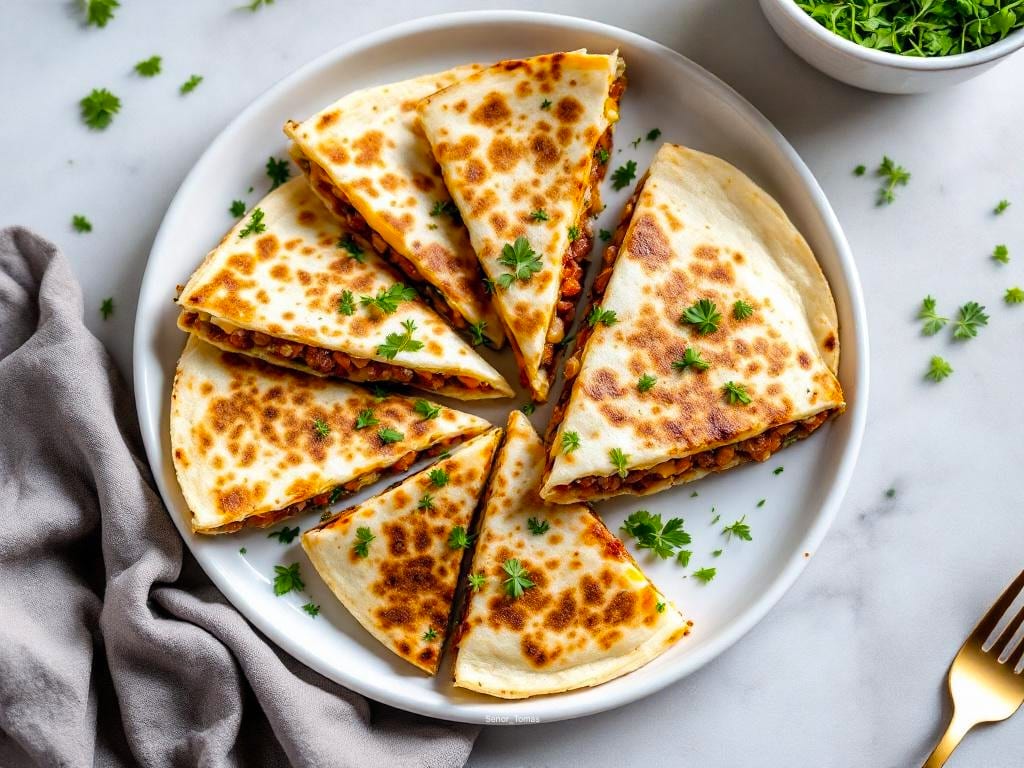 Beef Quesadilla.