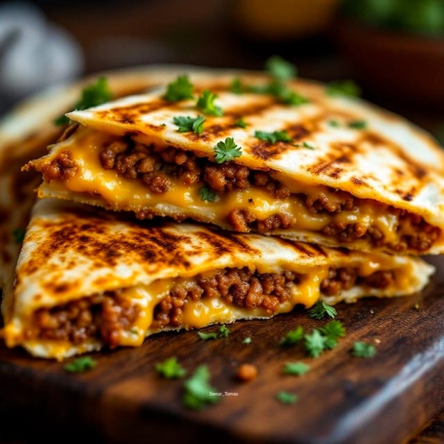 Chorizo Quesadilla.