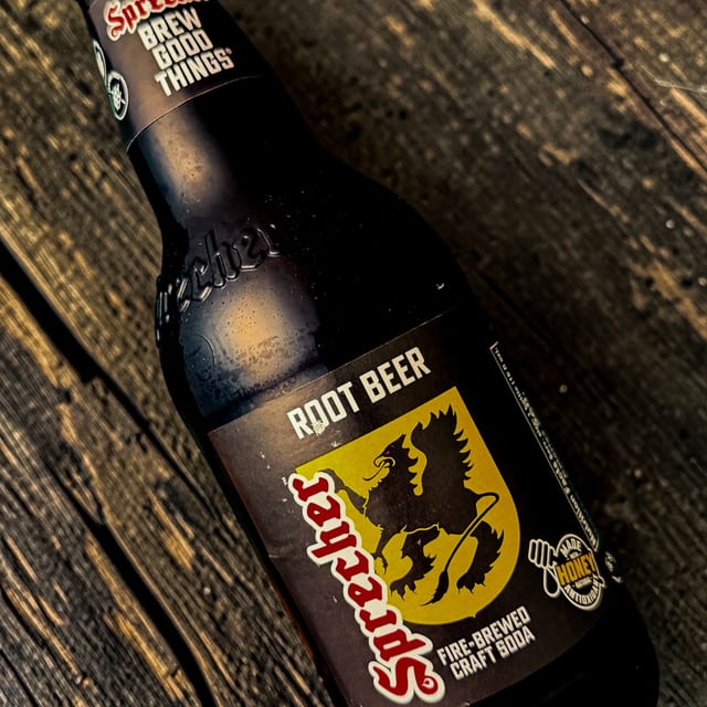 Sprecher Root Beer.