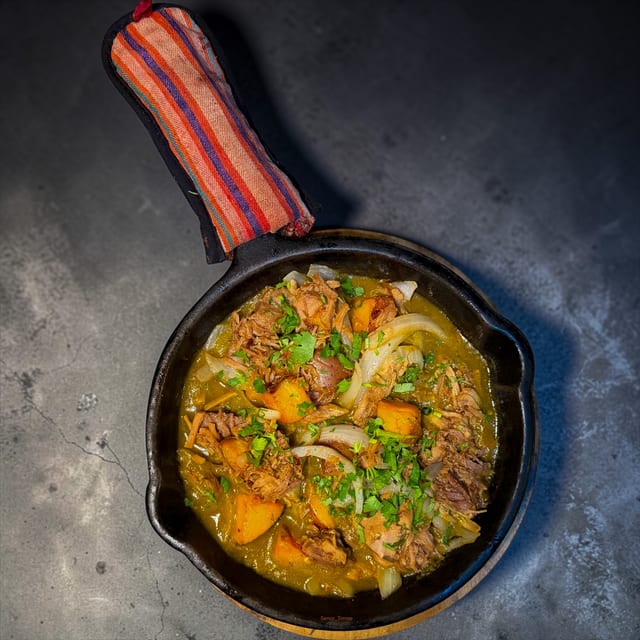 Puerco en Salsa Verde.