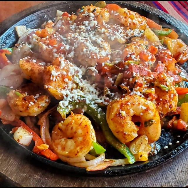 Three Choice Sizzling Fajitas.